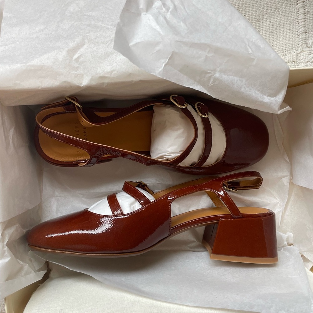 Sezane Brown Paula Shoes